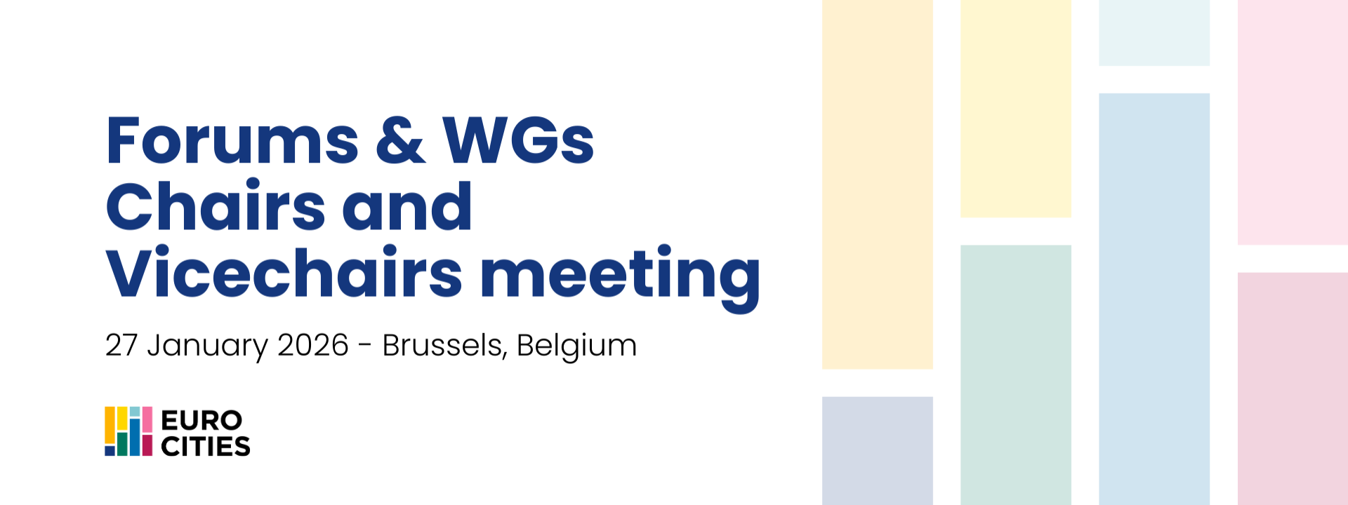 Forums and WGs Chairs meeting cover image